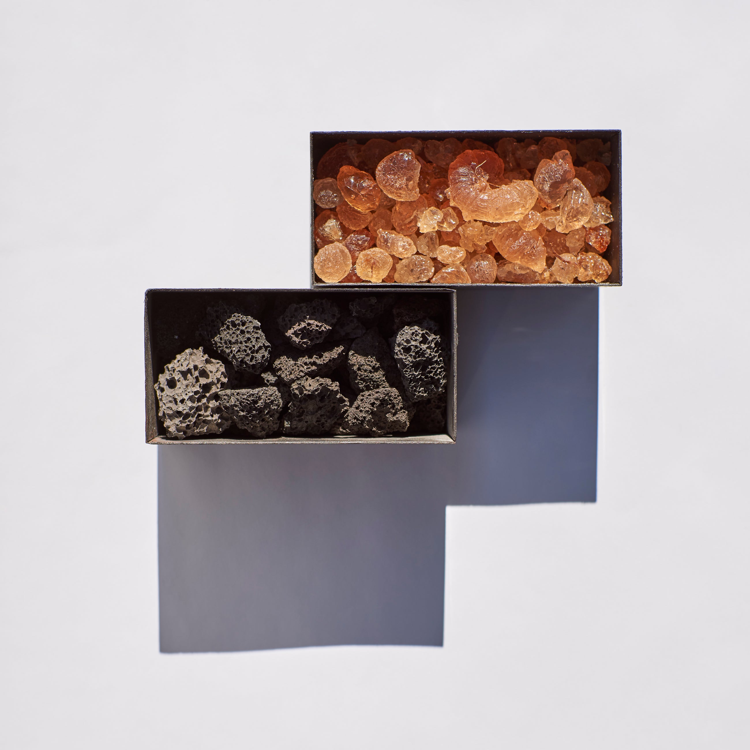 ポプリ ブラックブロック / ラヴァ(溶岩石) 14×14×7