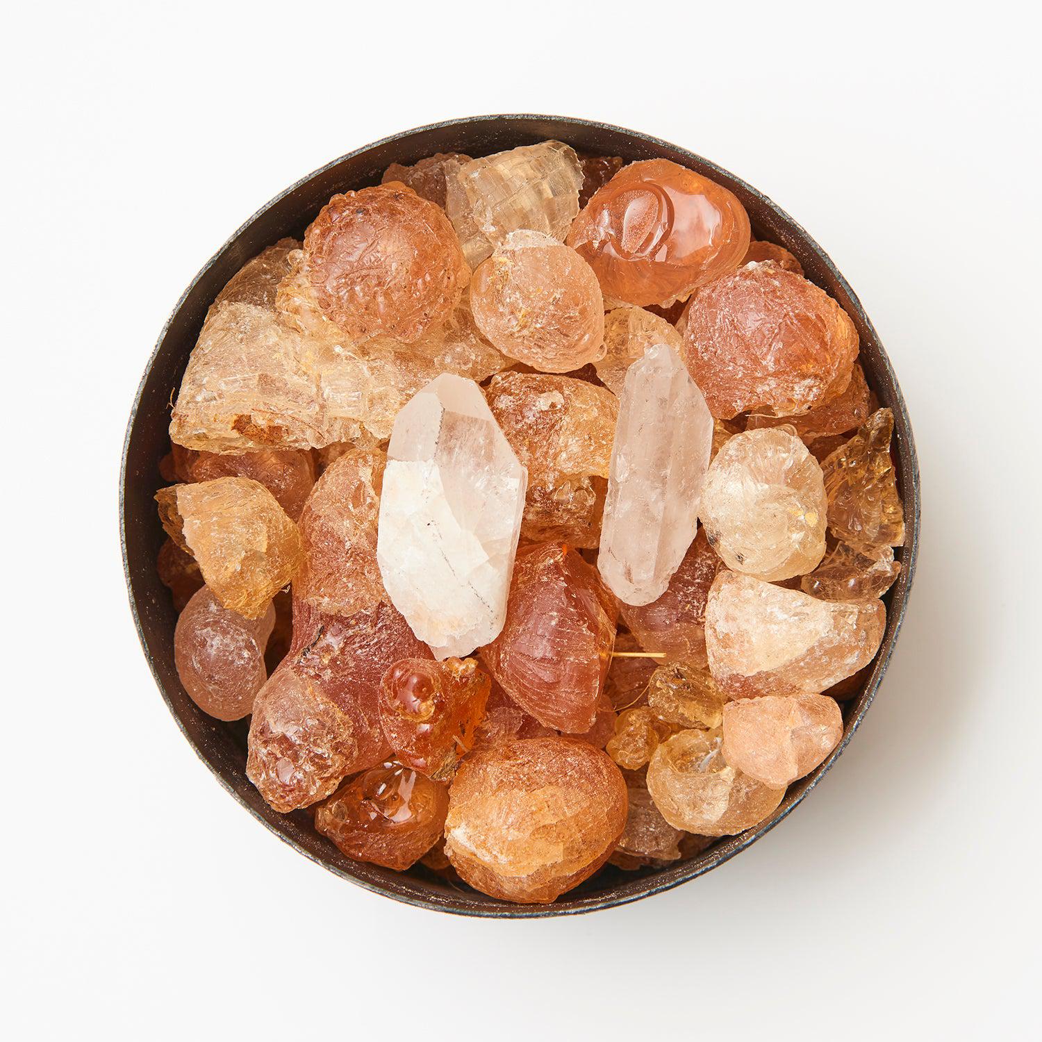 マドエレン ポプリ フラット / アンバー + クリスタル スモール